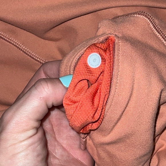 COPY - Lululemon Ready to Rulu Pink Savannah Cowel Neck Long Sleeve Womens 6 - Picture 3 of 3